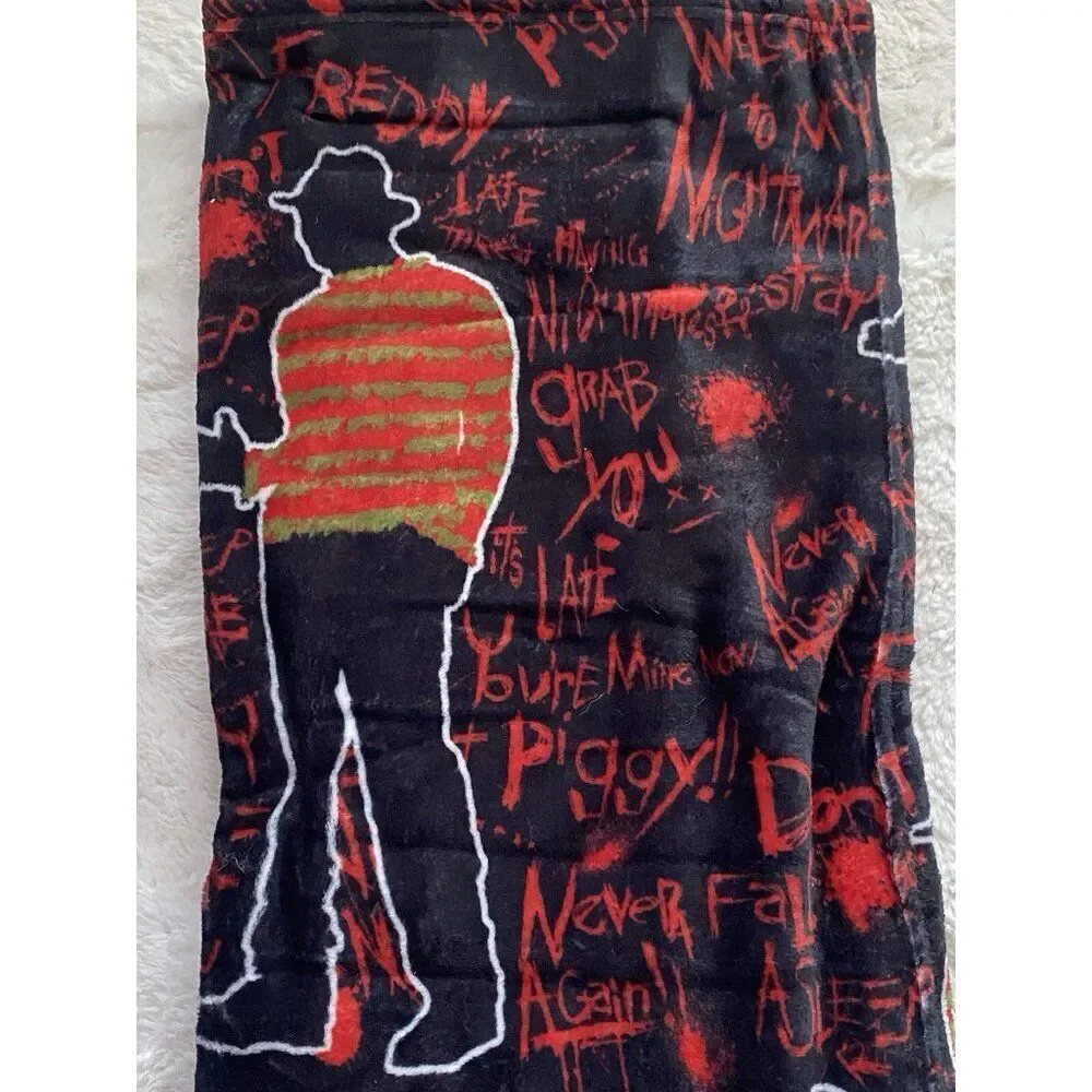 Nightmare on Elm Street Freddy Krueger Silk Touch Throw Blanket 50 X‎ 70” NEW